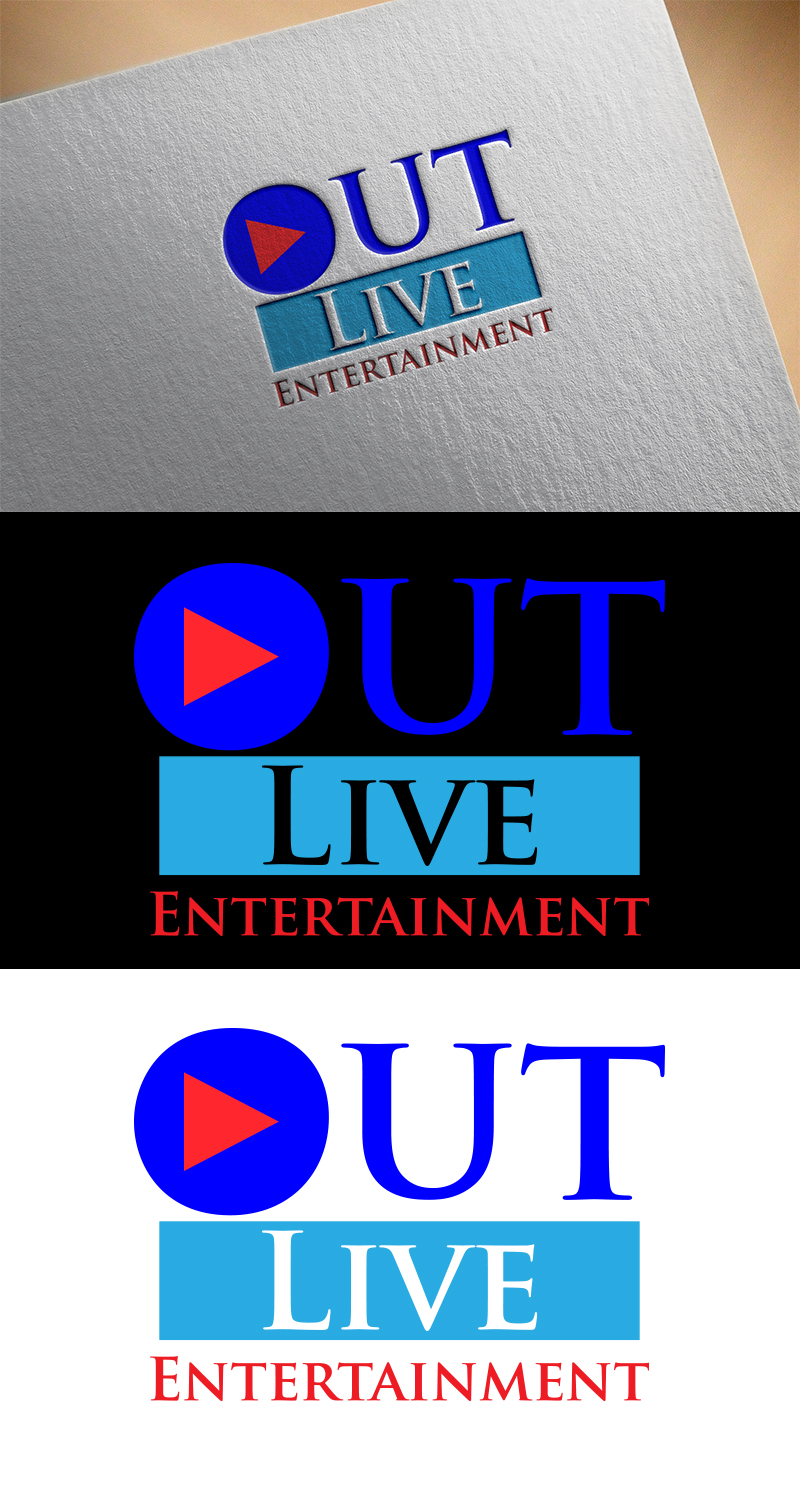 Logo Design by king solangi for Out Live Entertainment | Design #10192040