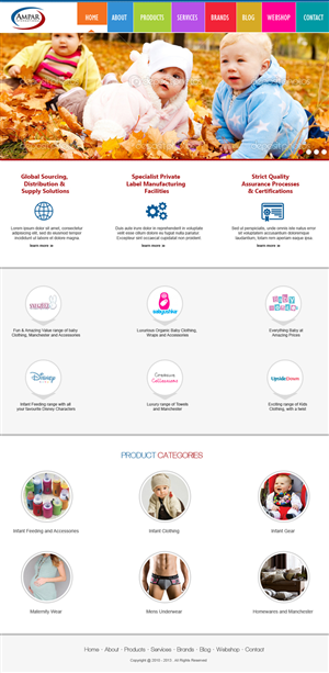 Diseño Web por jeckx2 para este proyecto | Diseño: #2178361