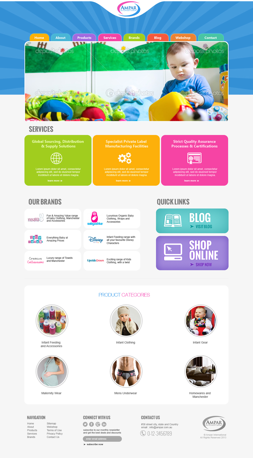 Web Design by jeckx2 for this project | Design #2181419