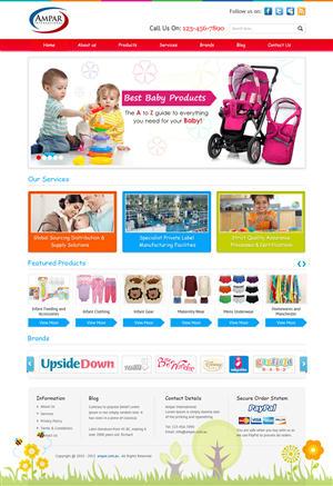 Diseño Web por Sanjib Ghosh para este proyecto | Diseño: #2185250
