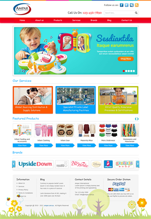 Diseño Web por Sanjib Ghosh para este proyecto | Diseño: #2185261
