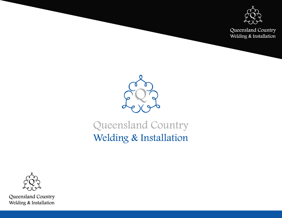 Logo Design by Click Designer for Queensland Country Welding & Installation | Design #10192980