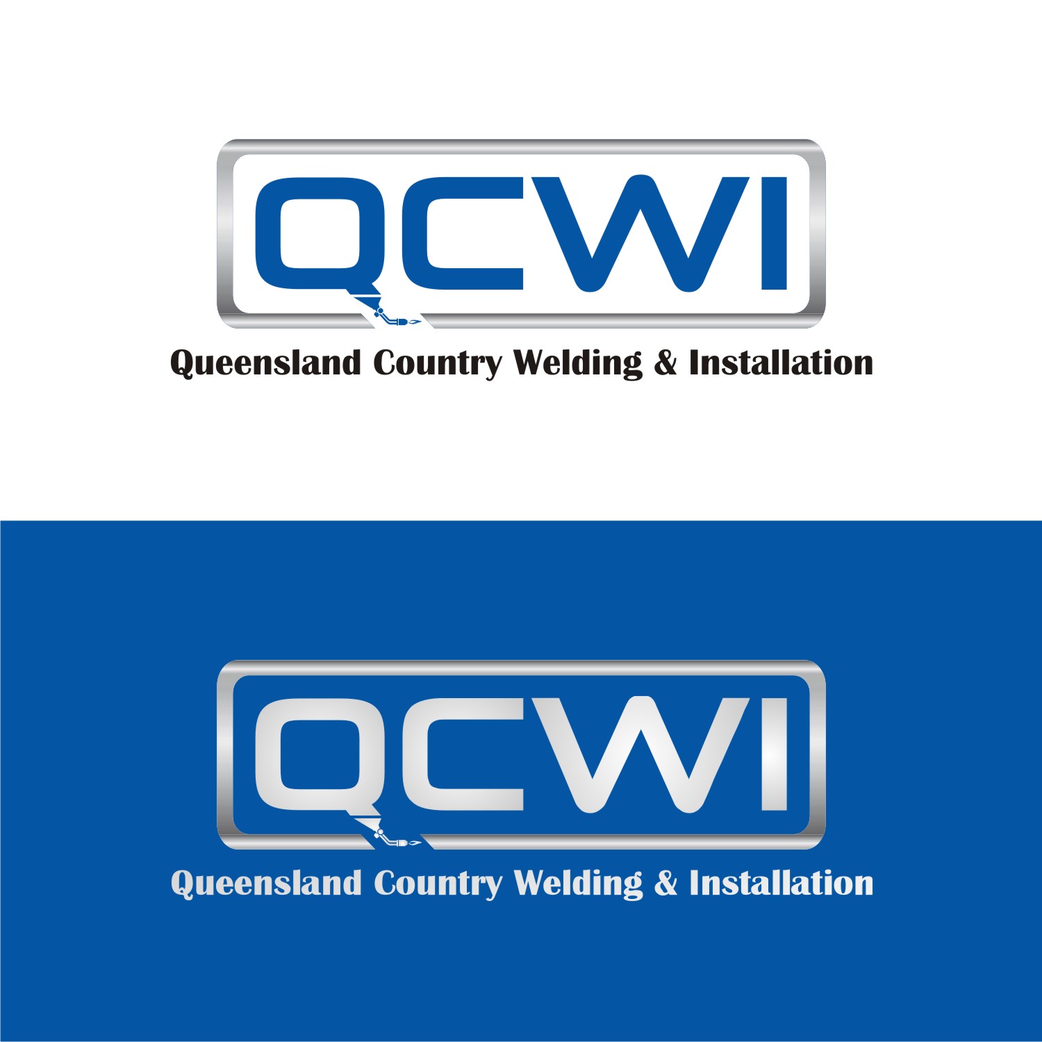 Logo Design by Boys Graphic Sweet for Queensland Country Welding & Installation | Design #10295919