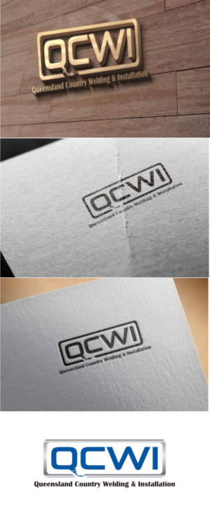 Logo Design by Boys Graphic Sweet for Queensland Country Welding & Installation | Design: #10296143