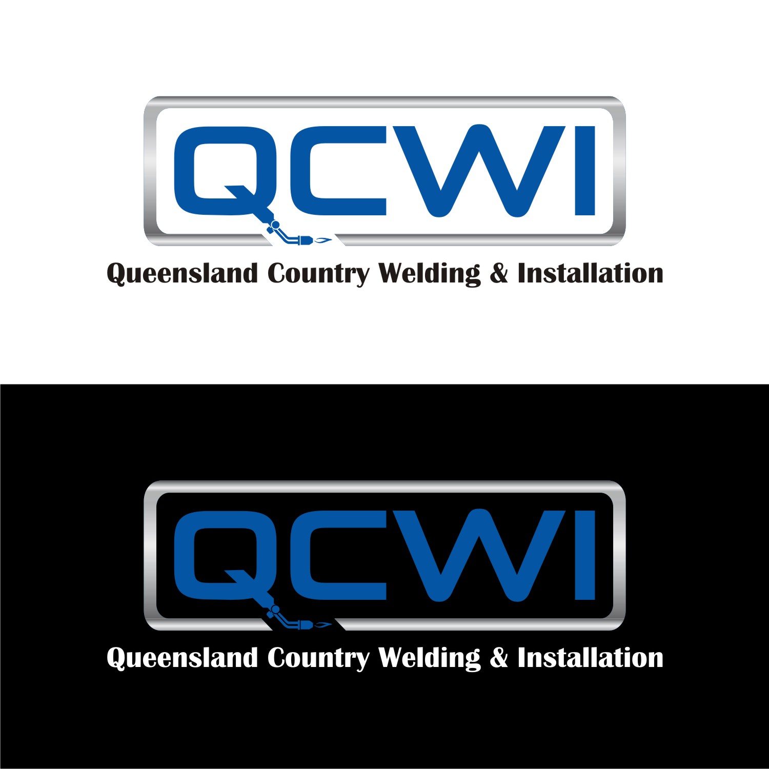 Logo Design by Boys Graphic Sweet for Queensland Country Welding & Installation | Design #10327311