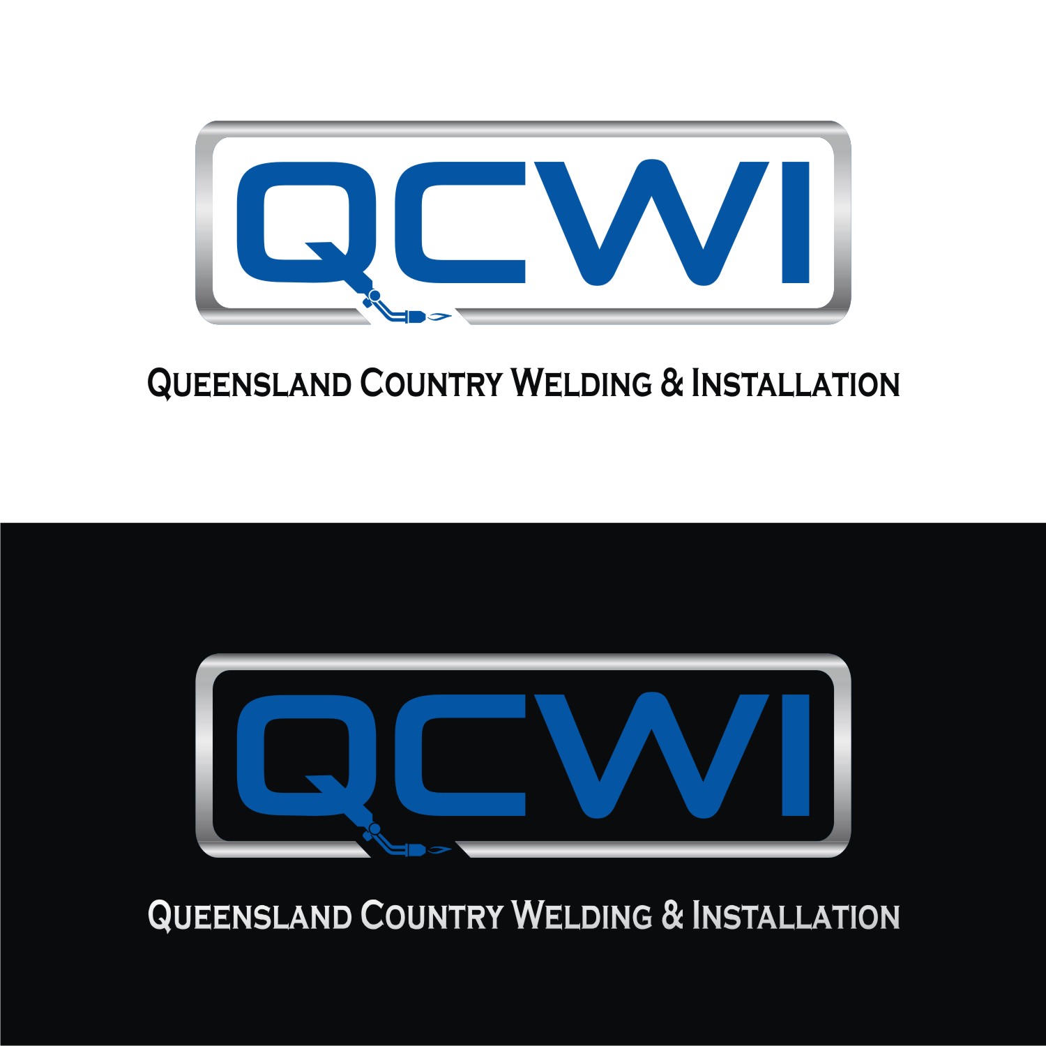 Logo Design by Boys Graphic Sweet for Queensland Country Welding & Installation | Design #10329612