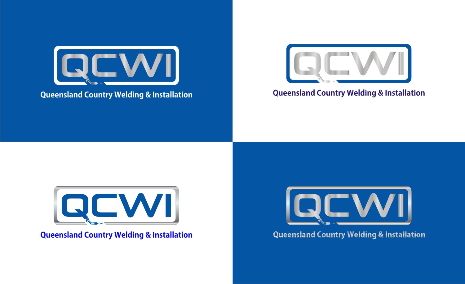 Logo Design by Boys Graphic Sweet for Queensland Country Welding & Installation | Design #10335434