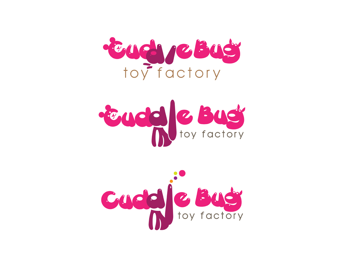 Logo Design by Filip M for Cuddle Bug Toy Factory | Design #10266110