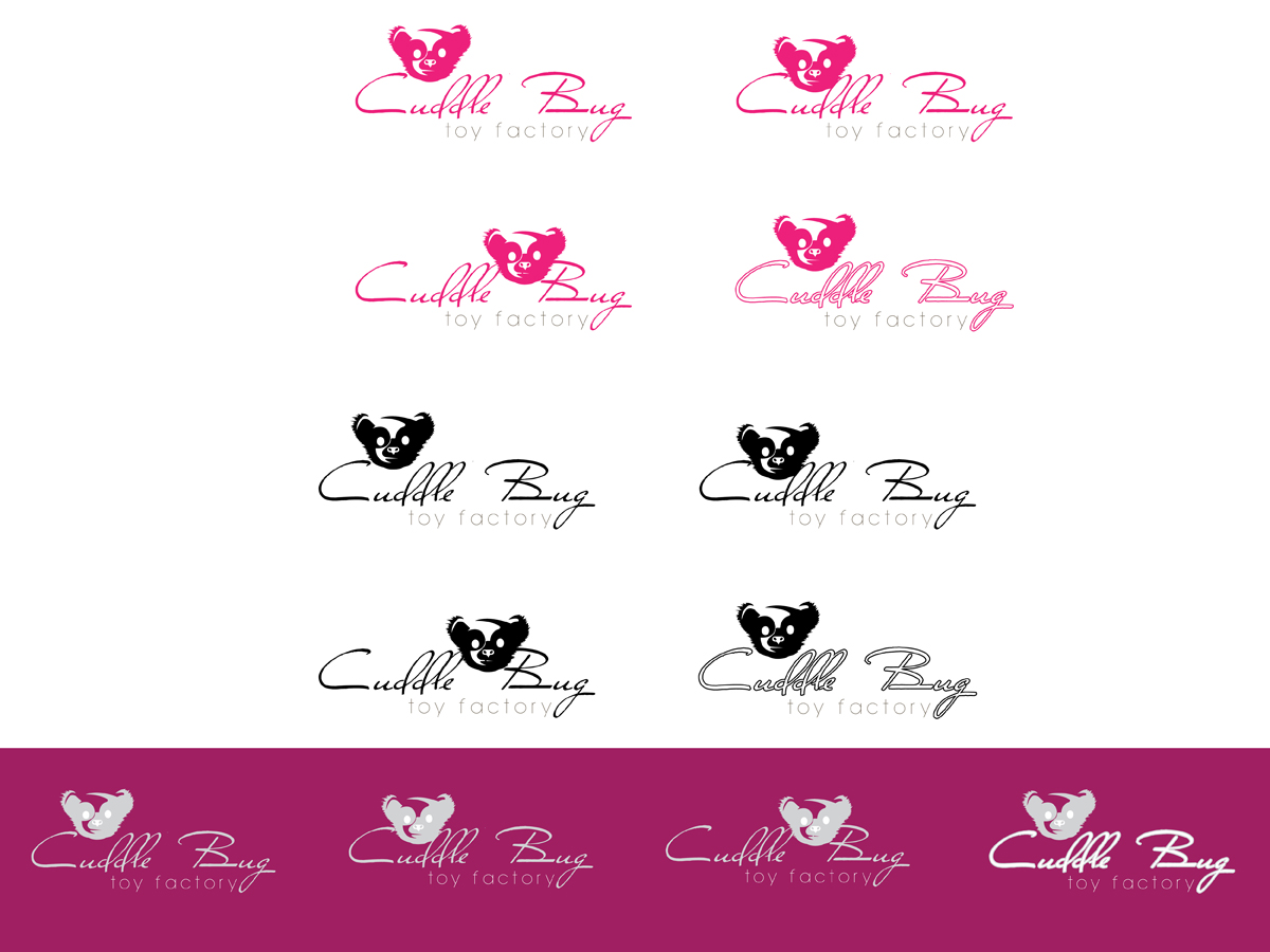 Logo Design by Filip M for Cuddle Bug Toy Factory | Design #10266152