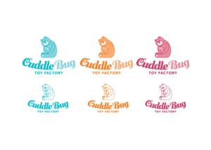Logo Design by Mandy Illustrator for Cuddle Bug Toy Factory | Design: #10289588