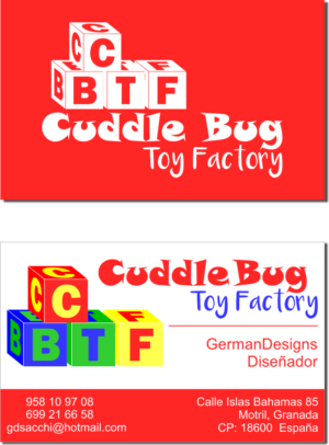 Logo Design by GermanDesigns for Cuddle Bug Toy Factory | Design: #10191554