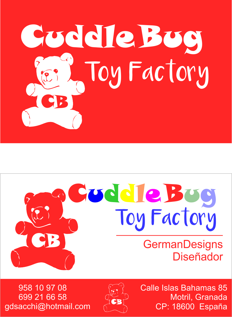 Logo Design by GermanDesigns for Cuddle Bug Toy Factory | Design #10198841