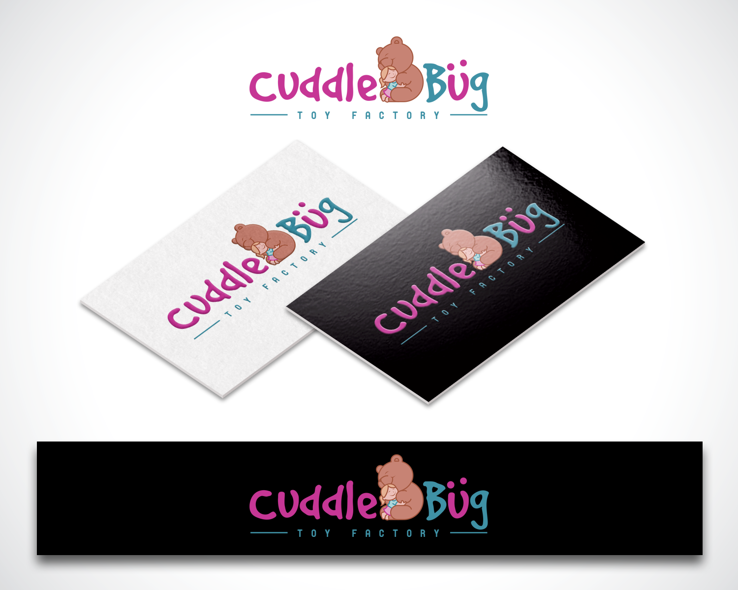 Logo Design by dan-D-dan for Cuddle Bug Toy Factory | Design #10265134