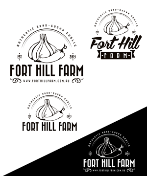 Logo Design by StudioD™ for Fort Hill Farm | Design: #2189008