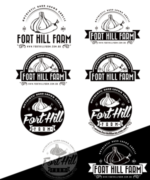 Logo Design by StudioD™ for Fort Hill Farm | Design: #2193641