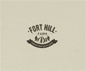 Logo Design by Frontino graphic studio for Fort Hill Farm | Design: #2195881