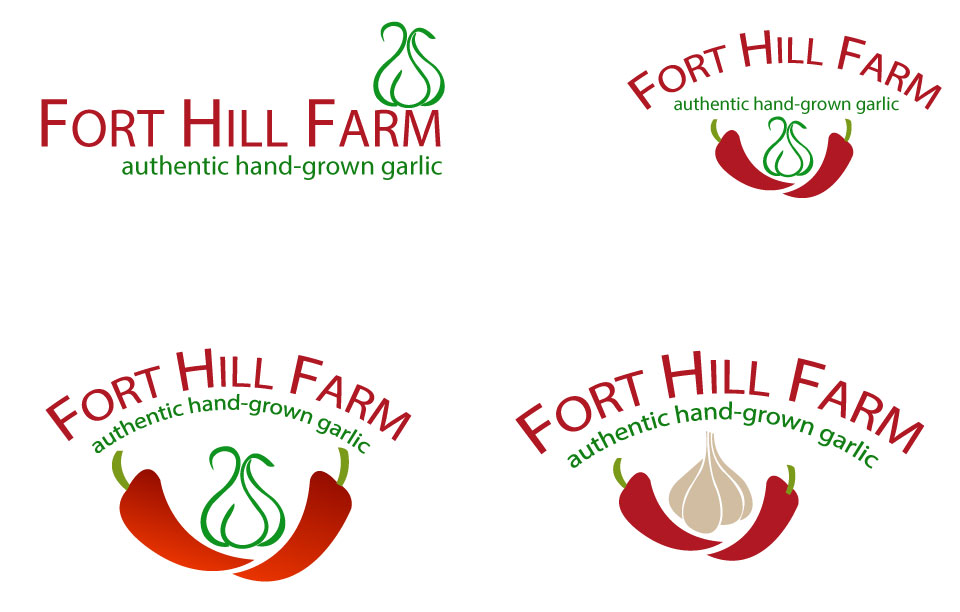 Logo Design by Sunrise It Care for Fort Hill Farm | Design #2193864