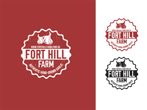 Logo Design by Hoopoe for Fort Hill Farm | Design: #2192365