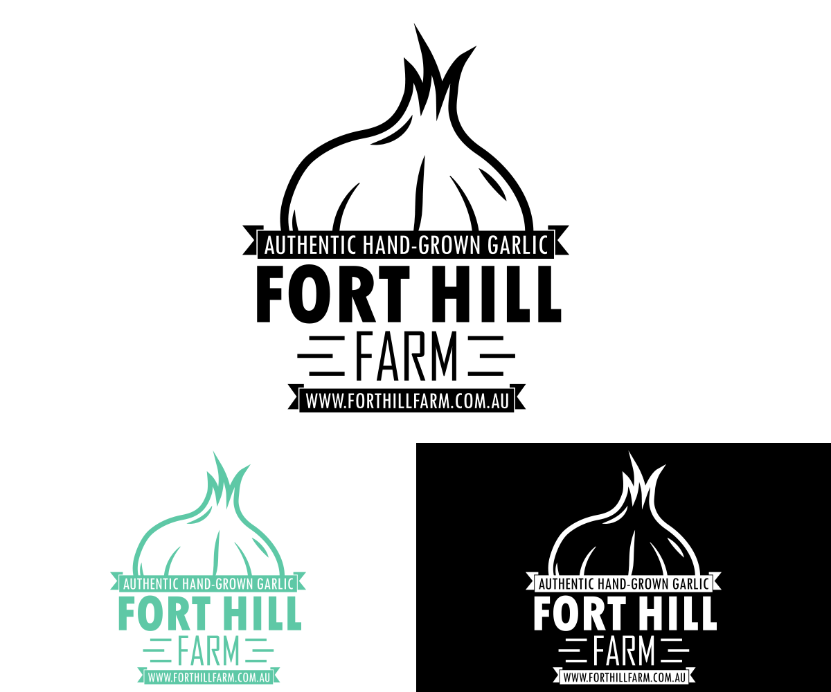 Logo Design by Paradise for Fort Hill Farm | Design #2194658