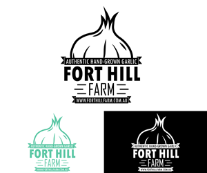 Logo Design by Paradise for Fort Hill Farm | Design: #2194658