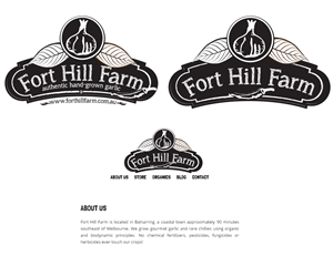 Logo Design by Soula Vetter for Fort Hill Farm | Design: #2188311
