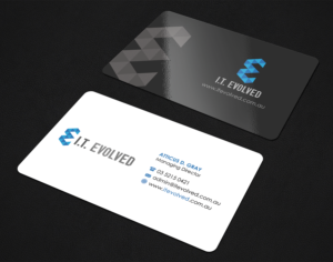 Diseño de Tarjeta de Presentación por premnice para I.T. Evolved | Diseño: #10286465