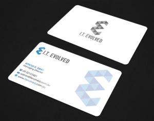 Diseño de Tarjeta de Presentación por premnice para I.T. Evolved | Diseño: #10286469