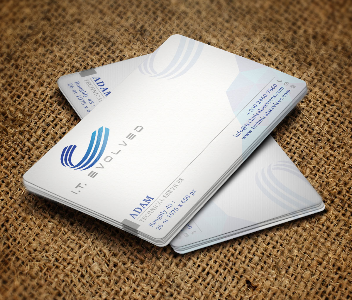 Business Card Design by Verified artistry (Design garden) for I.T. Evolved | Design #10210146