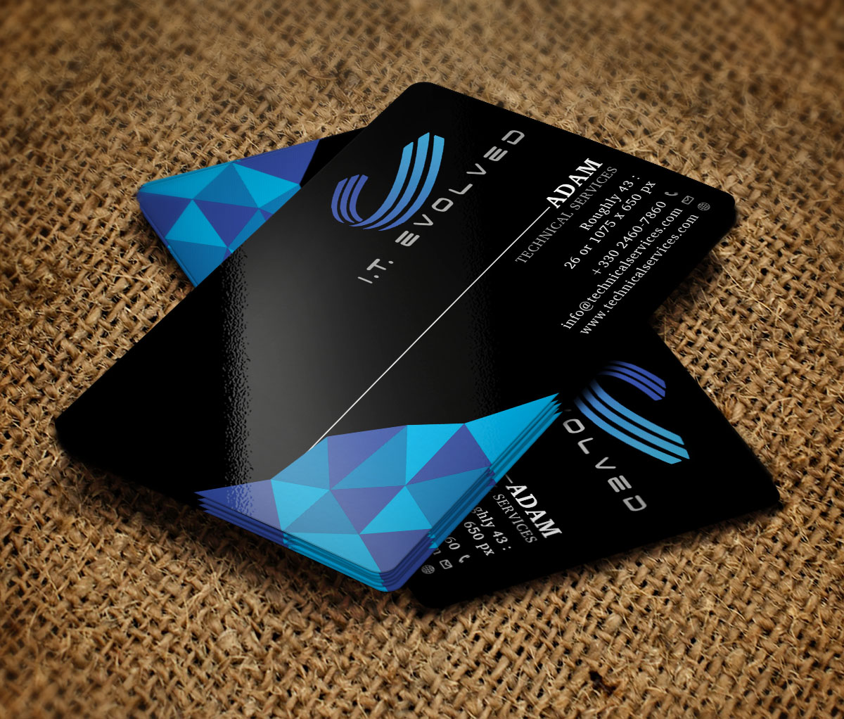 Business Card Design by Verified artistry (Design garden) for I.T. Evolved | Design #10210151