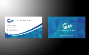 IT Company Business Card Rebranding | Business Card Design by Grafactory
