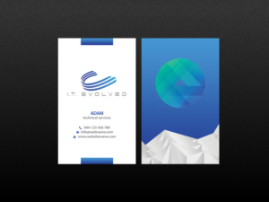 Diseño de Tarjeta de Presentación por Creations Box 2015 para I.T. Evolved | Diseño: #10203709