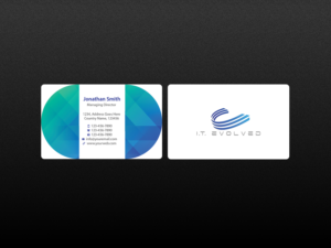 Diseño de Tarjeta de Presentación por Creations Box 2015 para I.T. Evolved | Diseño: #10203717