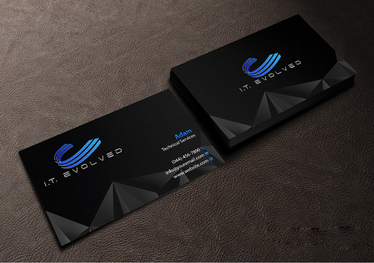 Business Card Design by Creations Box 2015 for I.T. Evolved | Design #10203718