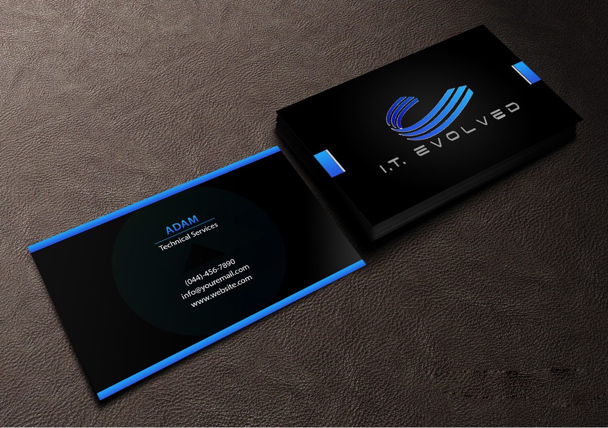 Business Card Design by Creations Box 2015 for I.T. Evolved | Design #10203724