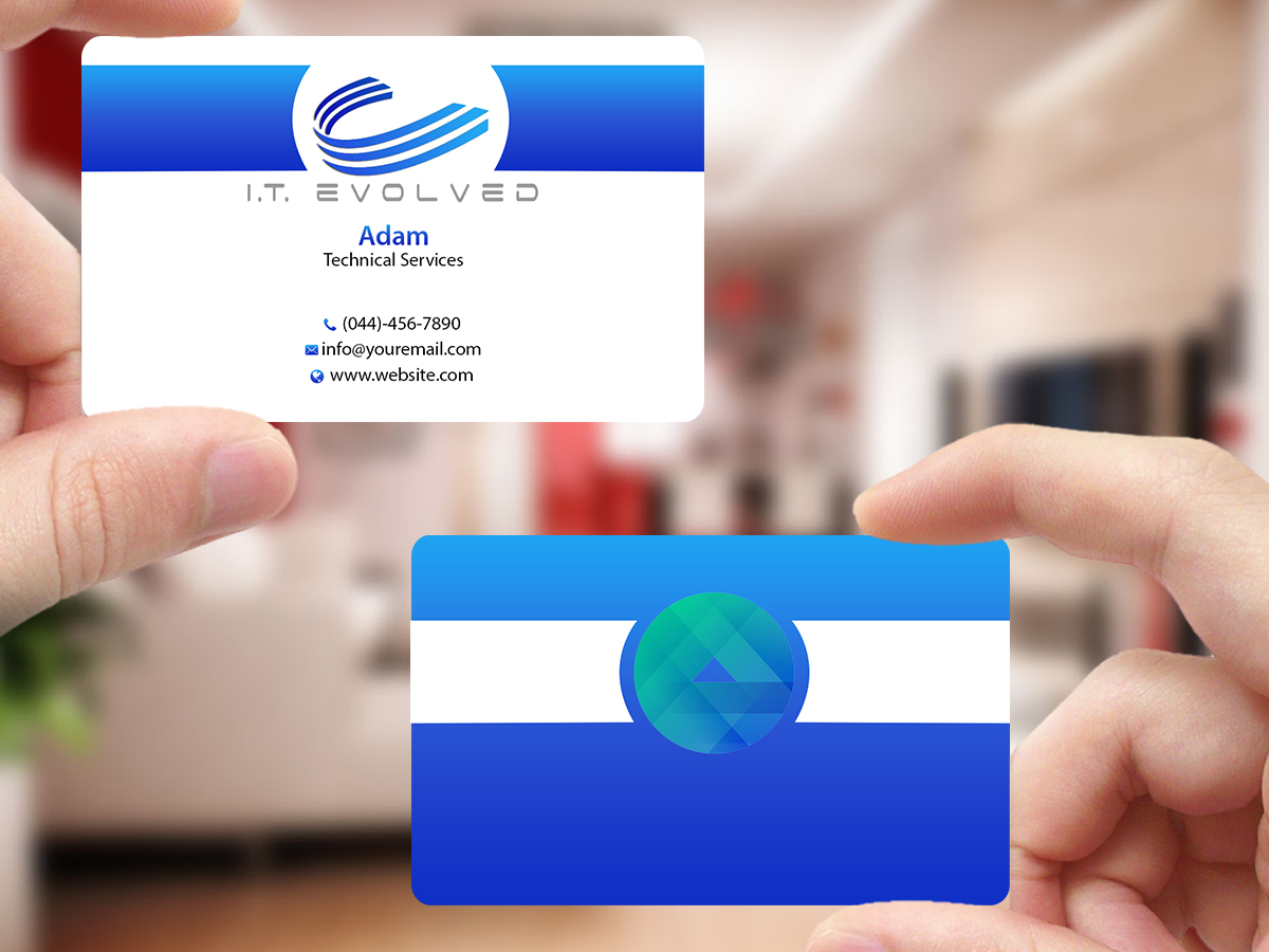 Business Card Design by Creations Box 2015 for I.T. Evolved | Design #10203766