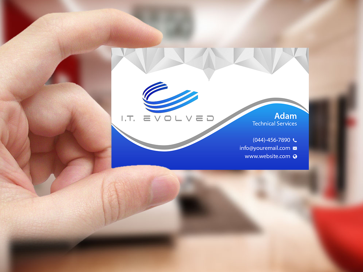 Business Card Design by Creations Box 2015 for I.T. Evolved | Design #10203767
