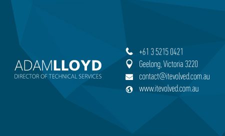 Business Card Design by Avatargr for I.T. Evolved | Design #10298398