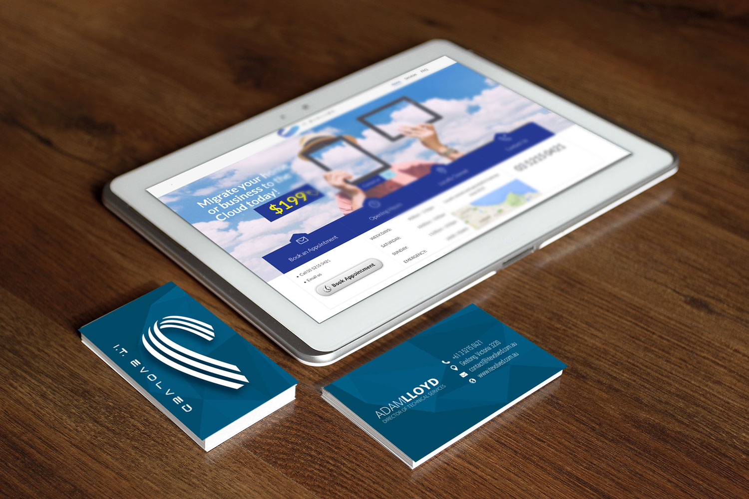 Business Card Design by Avatargr for I.T. Evolved | Design #10298399