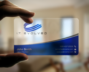 Business Card Design by chandrayaan.creative for I.T. Evolved | Design #10212610