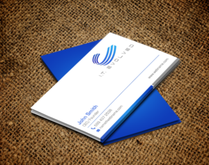 IT Company Business Card Rebranding | Business Card Design by chandrayaan.creative