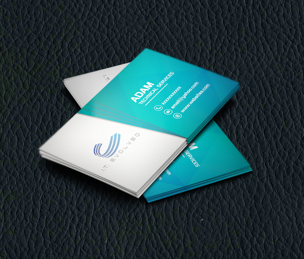 Business Card Design by Regur for I.T. Evolved | Design #10199734