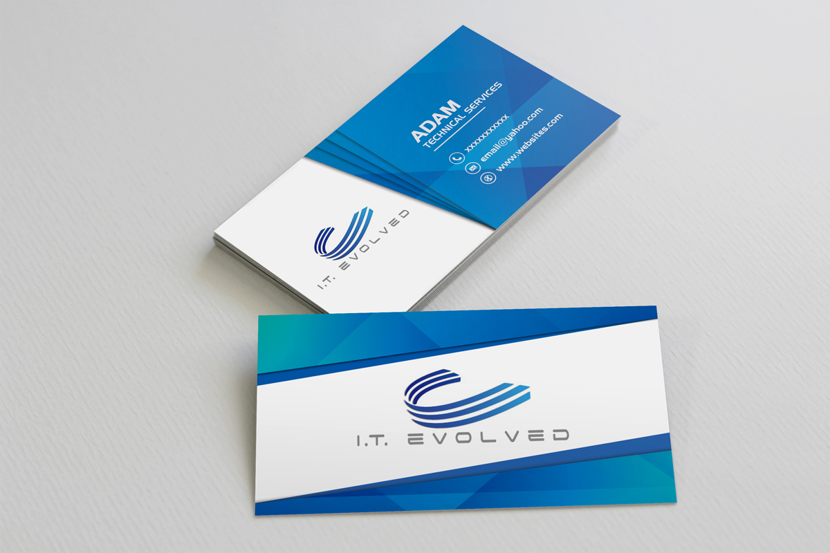 Business Card Design by Regur for I.T. Evolved | Design #10269139
