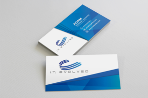 Business Card Design by Regur for I.T. Evolved | Design #10269140