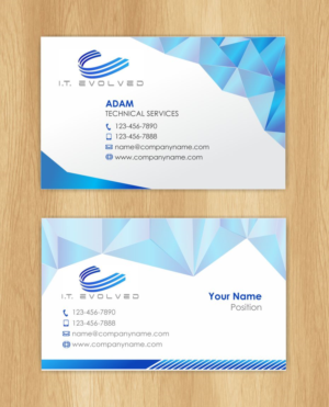 Diseño de Tarjeta de Presentación por IneseRo para I.T. Evolved | Diseño: #10186538