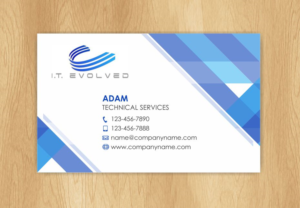 Business Card Design by IneseRo for I.T. Evolved | Design #10186772