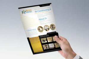 Flyer Design by nizamdeen for Air Elite Airconditioning and Electrical Services | Design #10203150