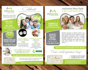 33 modern flyer designs dental clinic flyer design project for new business dental flyers