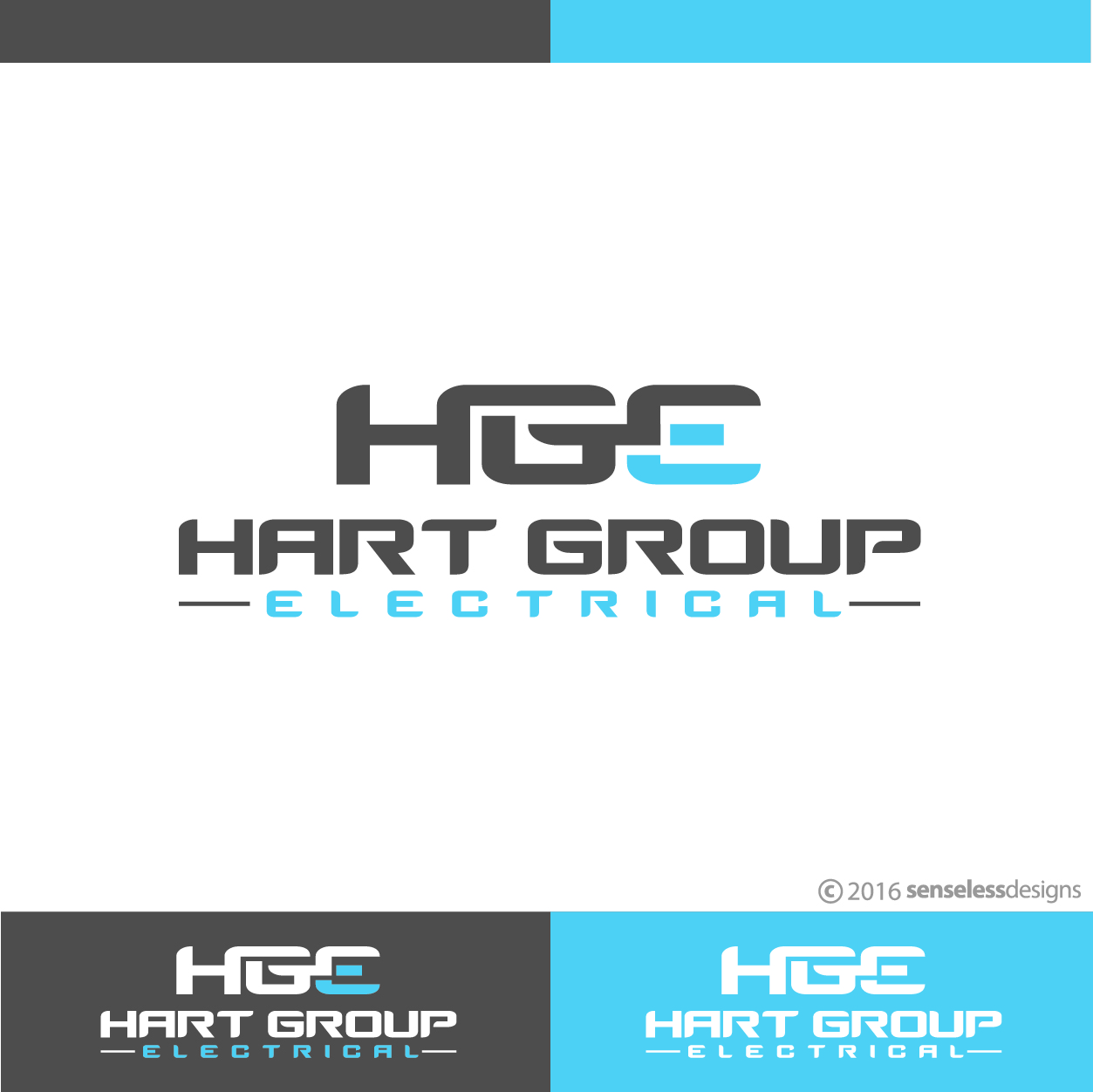 Logo Design by Senseless for Hart Group Electrical | Design #10204850