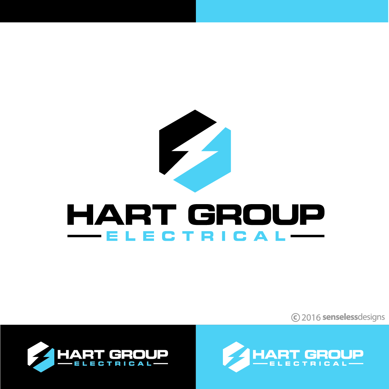 Diseño de Logo por Senseless para Hart Group Electrical | Diseño #10227022