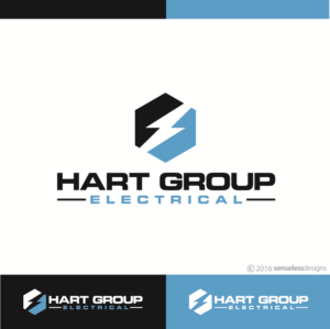Hart Group Electrical | Logo Design by Senseless
